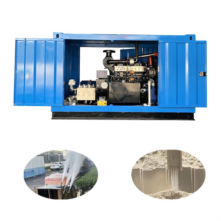 320 ליטר/דקה מכונת קידוח בסיוע סילון מים בלחץ גבוה