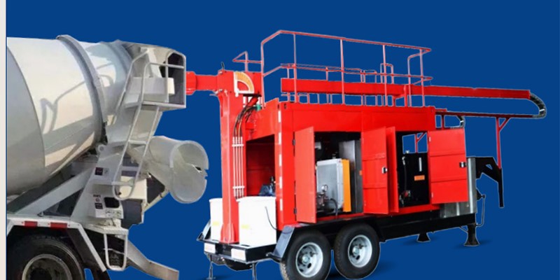 mixer drum blasting machine mixer drum blasting machine